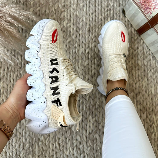 Adidasi dama casual bej H28 A24-1