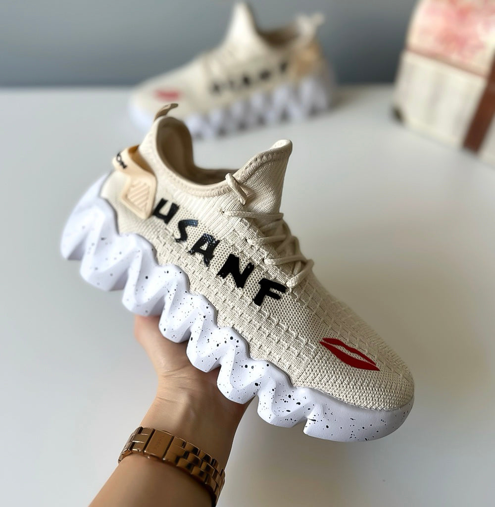 Adidasi dama casual bej H28 A24-1