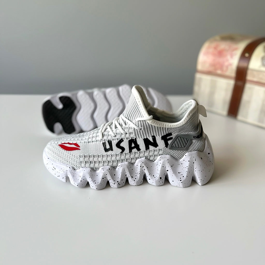 Adidasi dama casual gri H28 N12-2