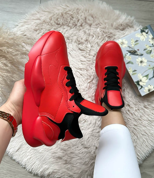 Adidasi dama casual rosii H9