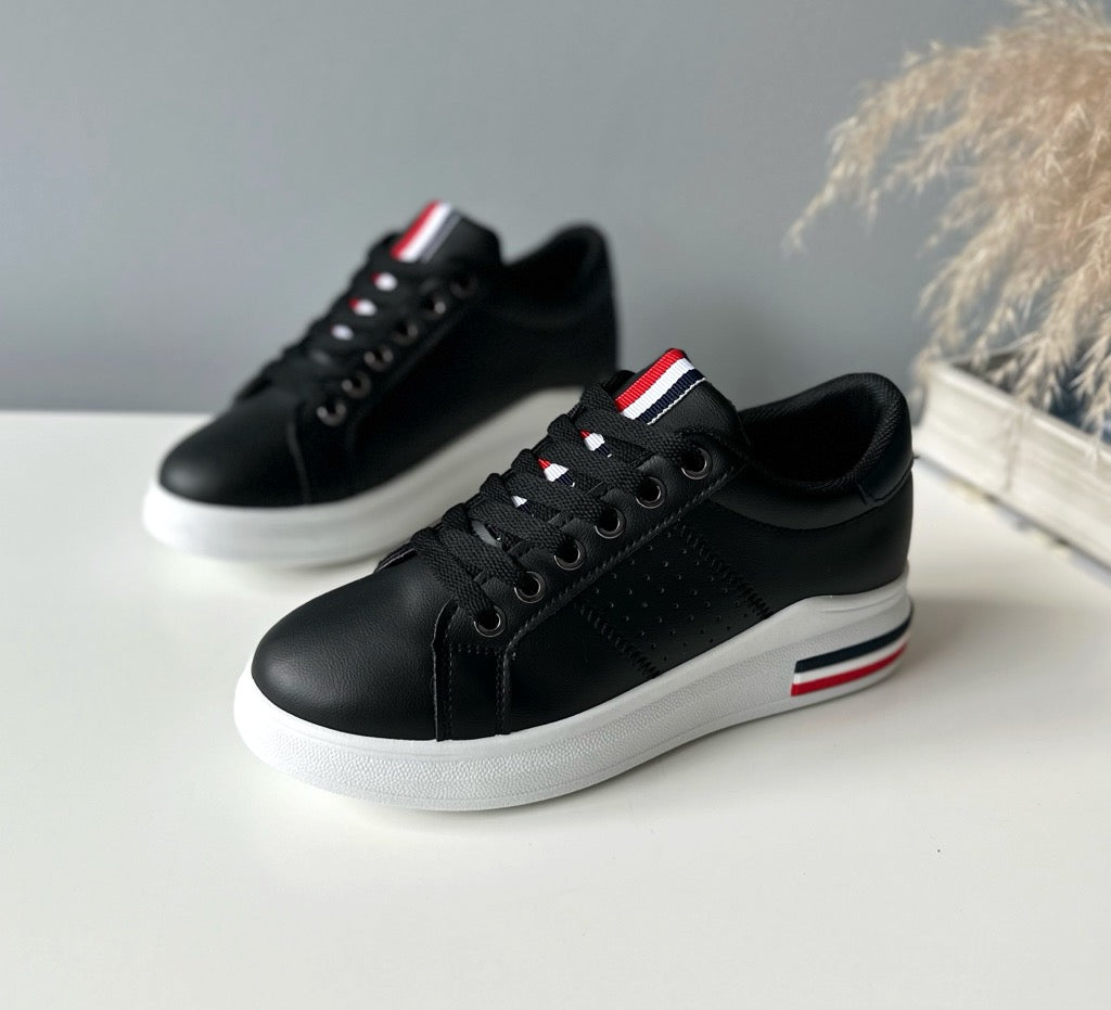 Adidasi dama casual negri JD185 T55-2