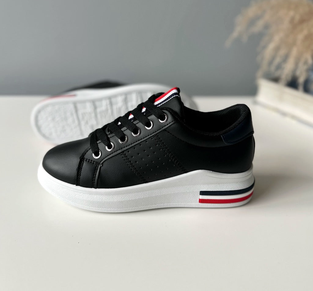 Adidasi dama casual negri JD185 T55-2