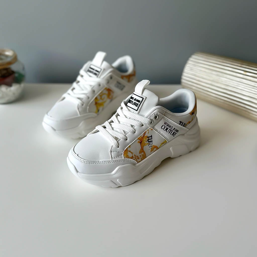 Adidasi dama casual albi L25 N12-2
