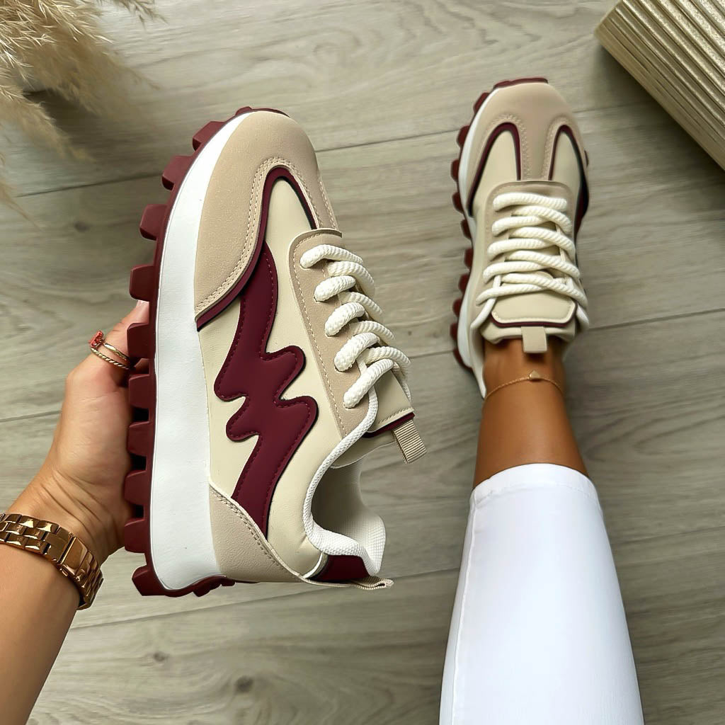 Adidasi dama casual bej LA230 T52-2