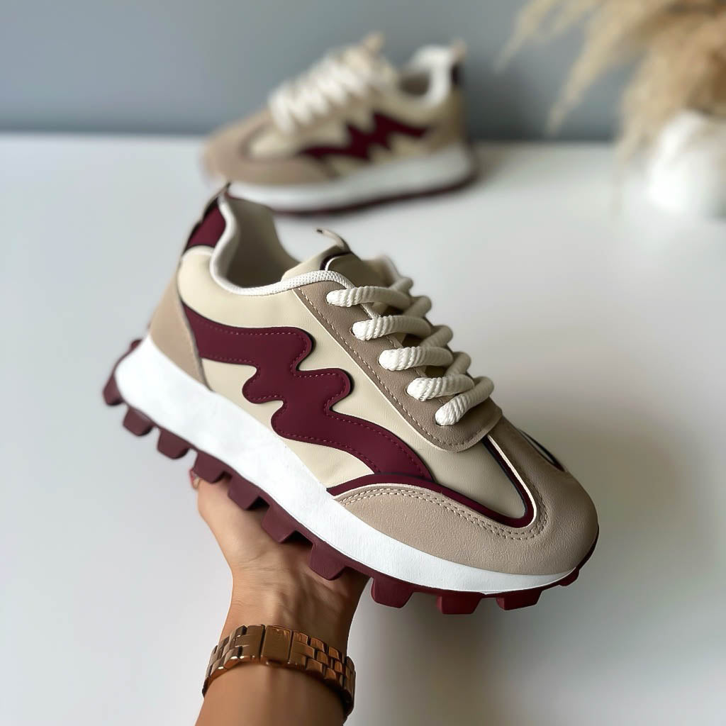 Adidasi dama casual bej LA230 T52-2