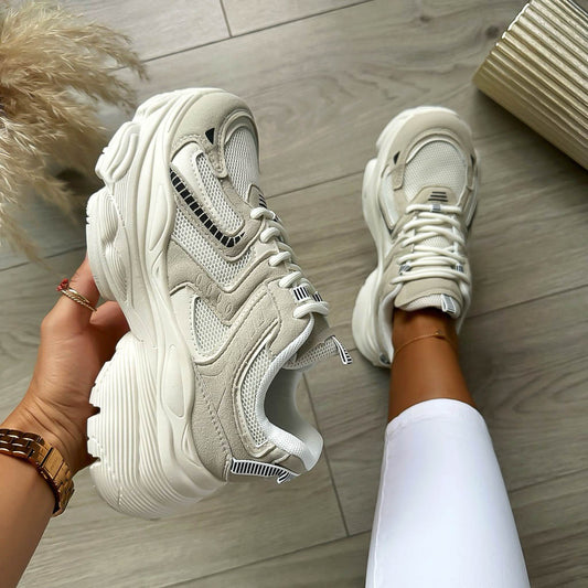 Adidasi dama casual bej LA235 T5-2