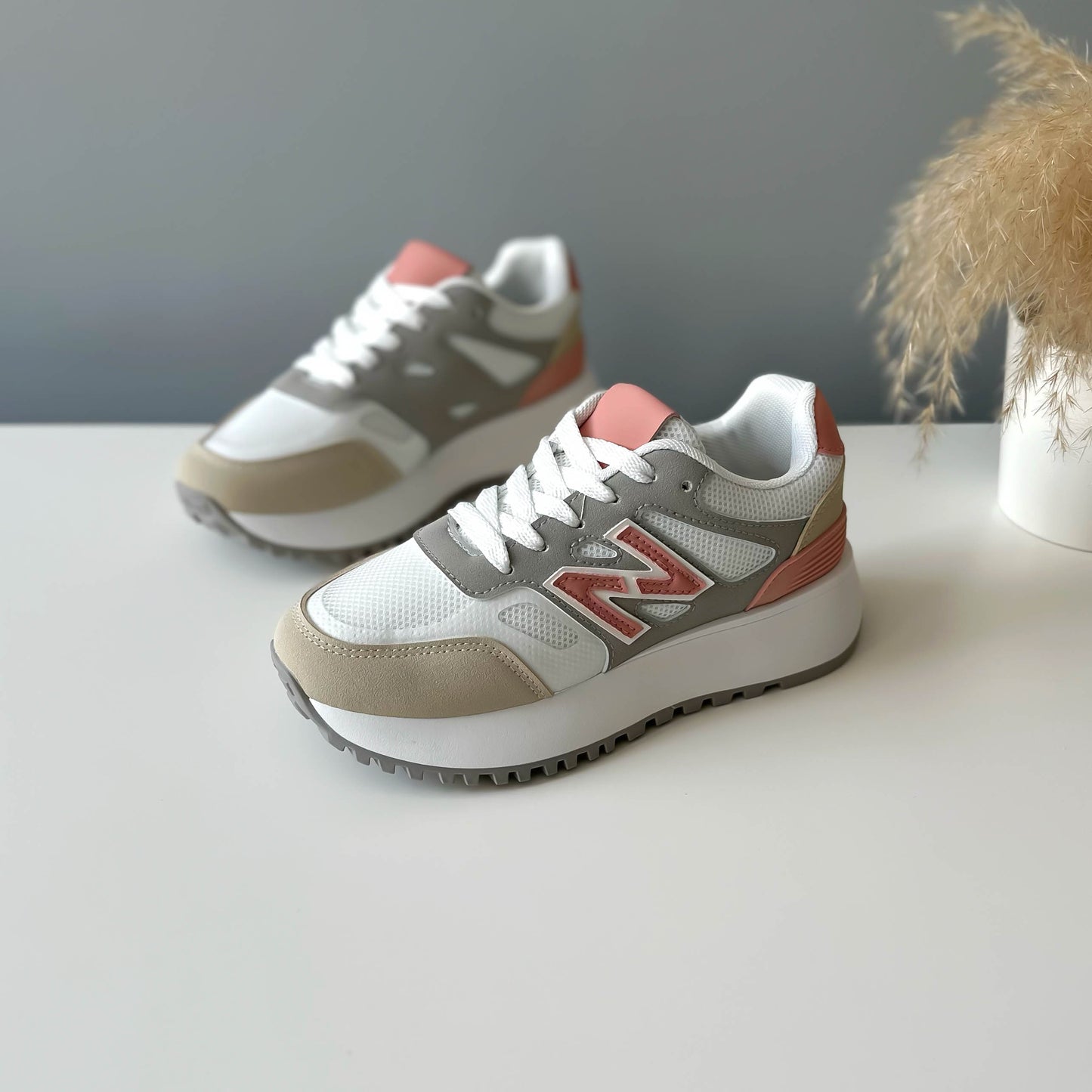 Adidasi dama casual roz, LA242 N7-2