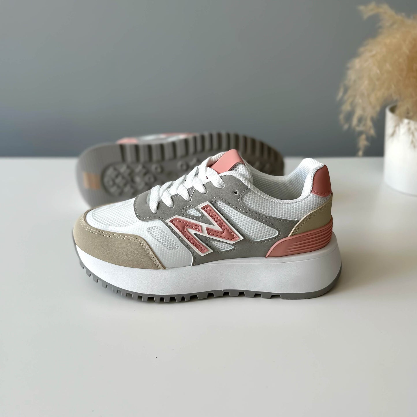 Adidasi dama casual roz, LA242 N7-2