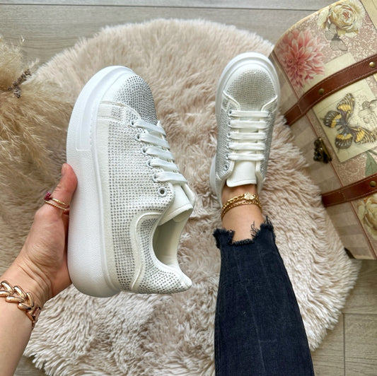 Adidasi dama casual albi LG02 N6-2