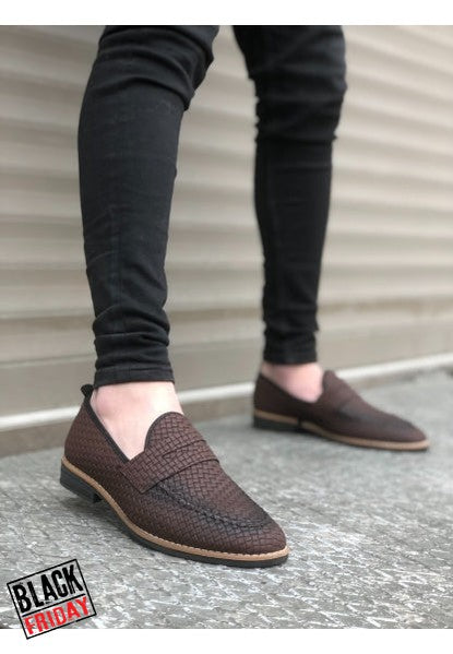 Mocasini barbati maro 12222
