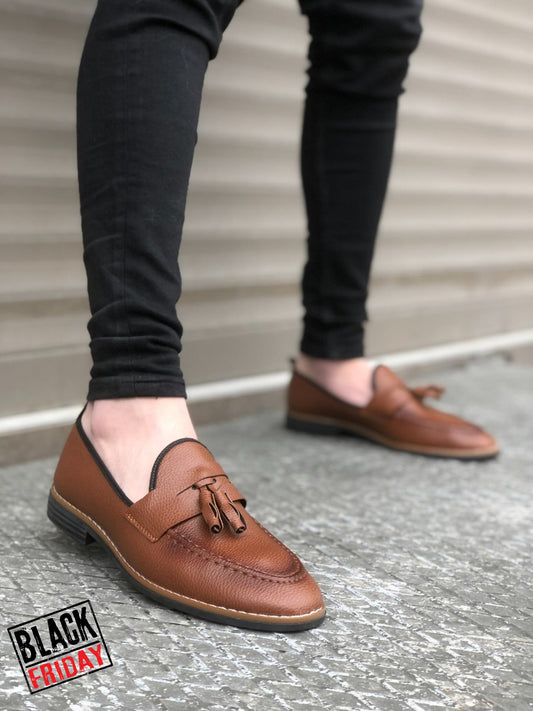 Mocasini barbati maro 12313