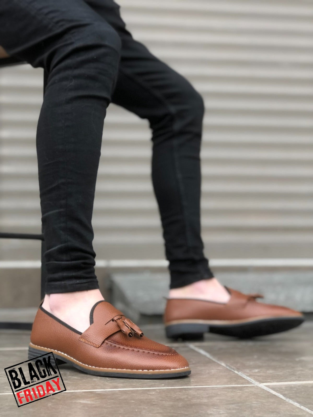 Mocasini barbati maro 12313