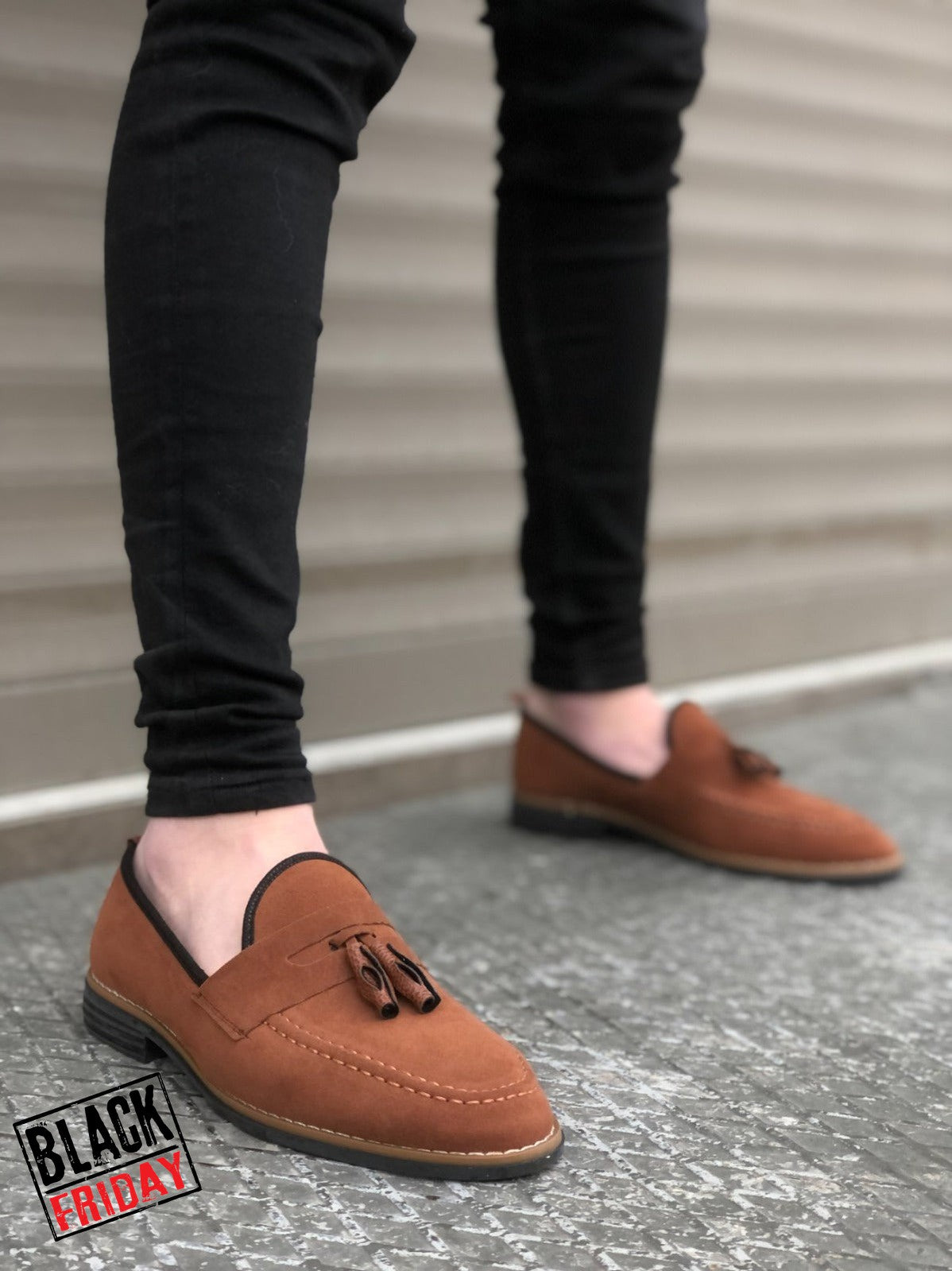 Mocasini barbati maro 12314