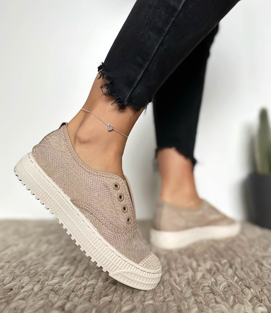 Espadrile dama casual maro Y601 N7-2