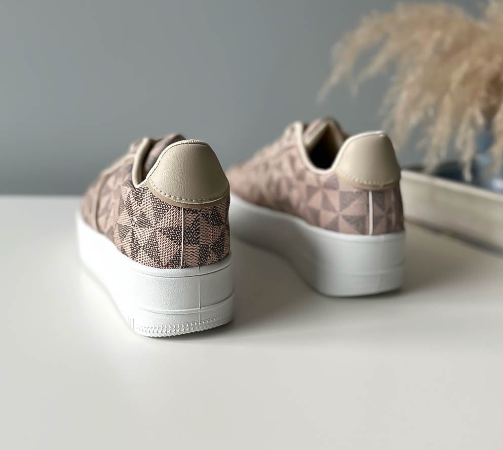 Adidasi dama casual camel YSX142
