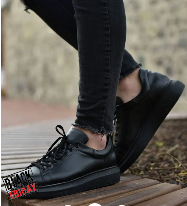 Adidasi barbati negri casual B5766