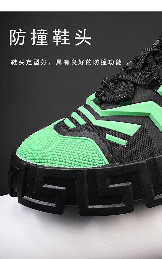 Adidasi barbati VSC negru cu verde 081