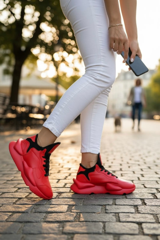 Adidasi dama casual, inalti, rosi H9