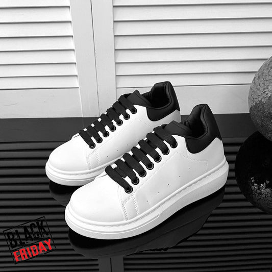 Adidasi barbati alb cu negru 11924 T52-1