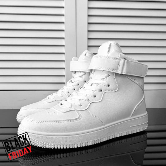 Ghete barbati imblanite albe 12363