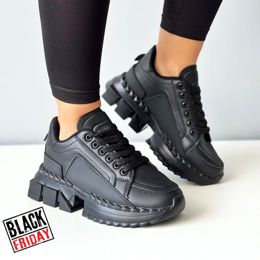 Adidasi dama casual negri LM051