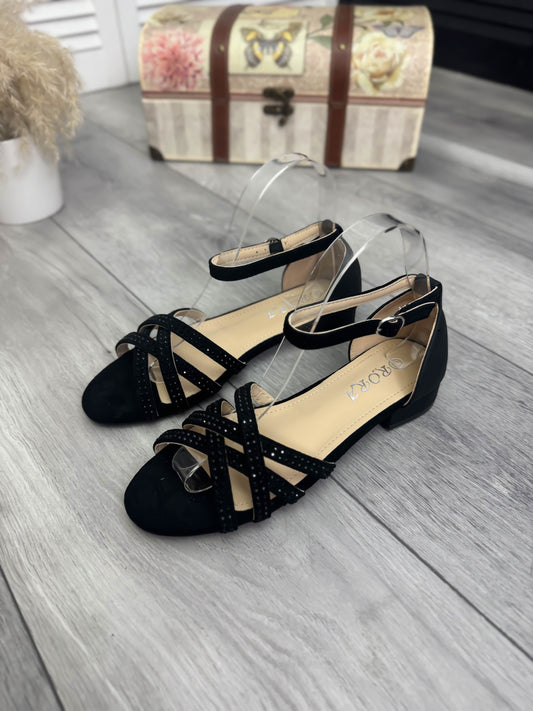 Sandale dama negre 617