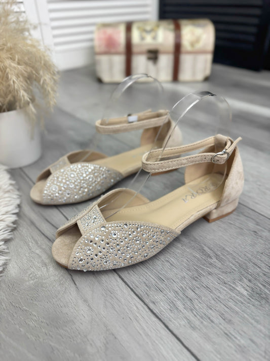 Sandale dama bej 618