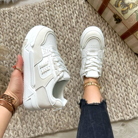 Adidasi dama casual albi 718