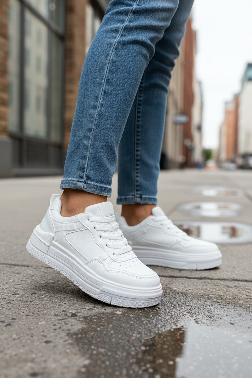 Adidasi dama casual albi 8002