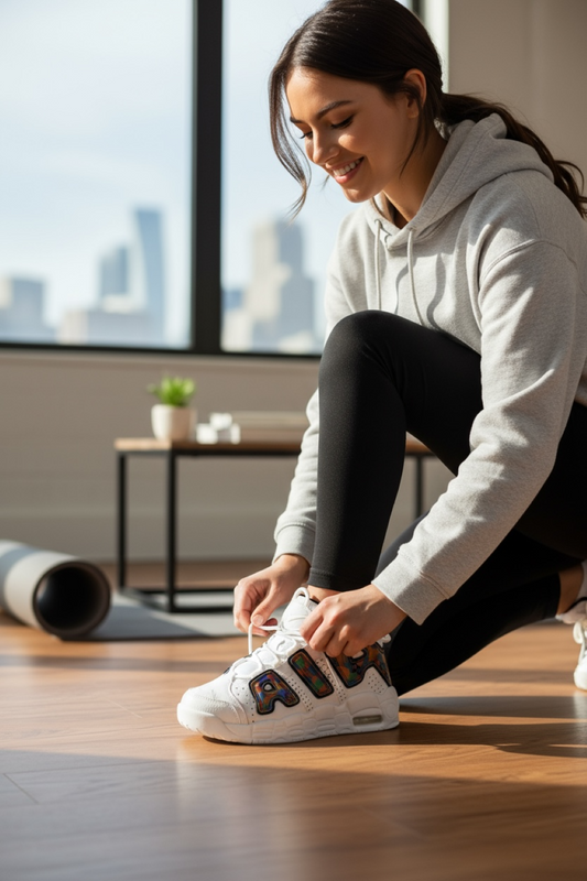 Adidasi dama casual albi , inalti, AIR20