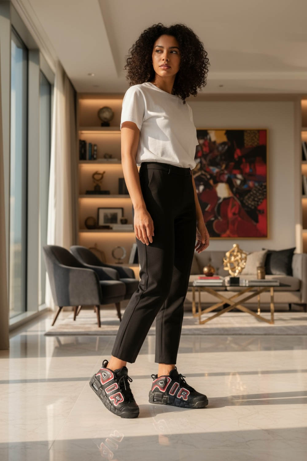 Adidasi dama casual negri, inalti, AIR40