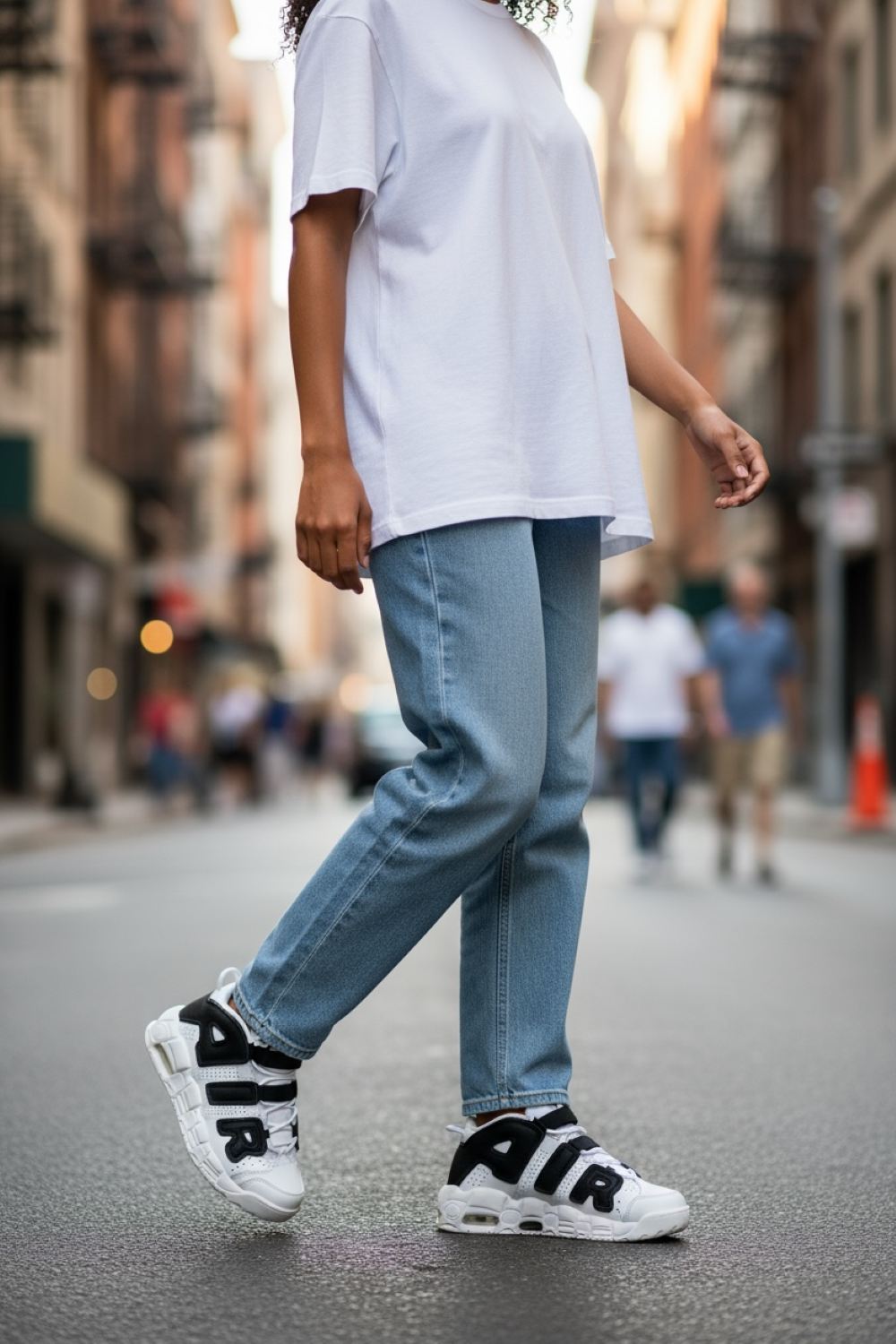 Adidasi dama casual albi , inalti, AIR60