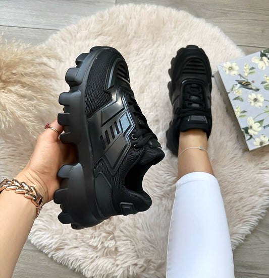 Adidasi dama casual negri B7755