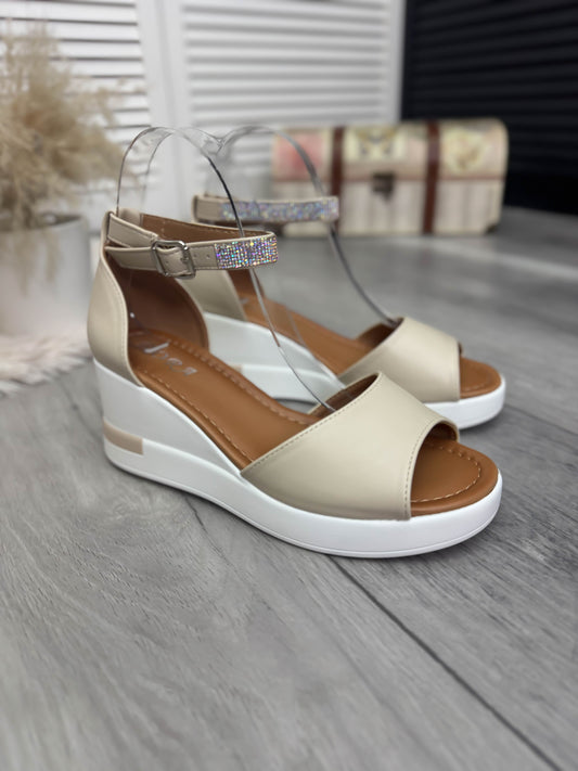 Sandale dama bej GH130