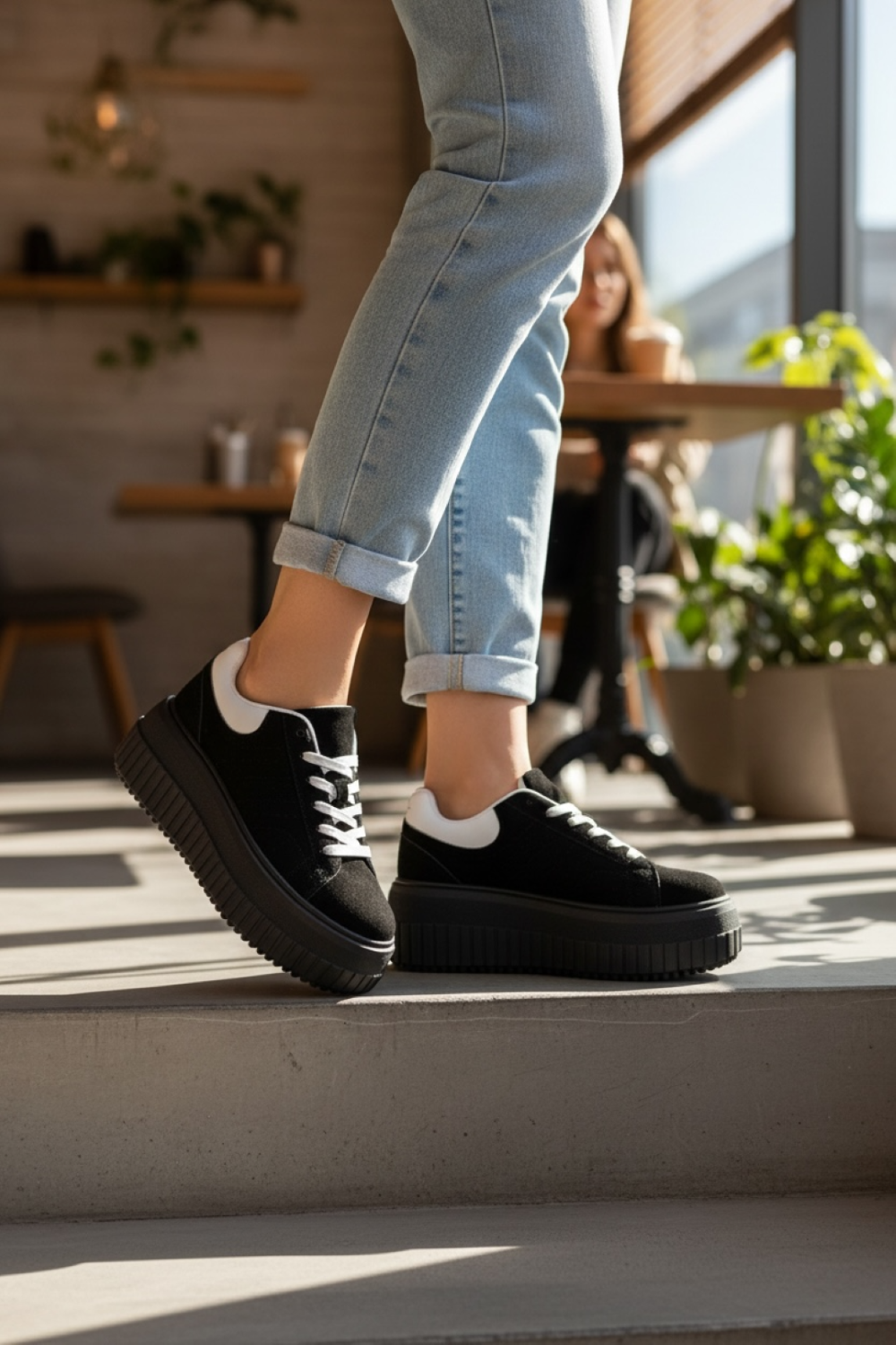 Adidasi dama casual negri ZH12