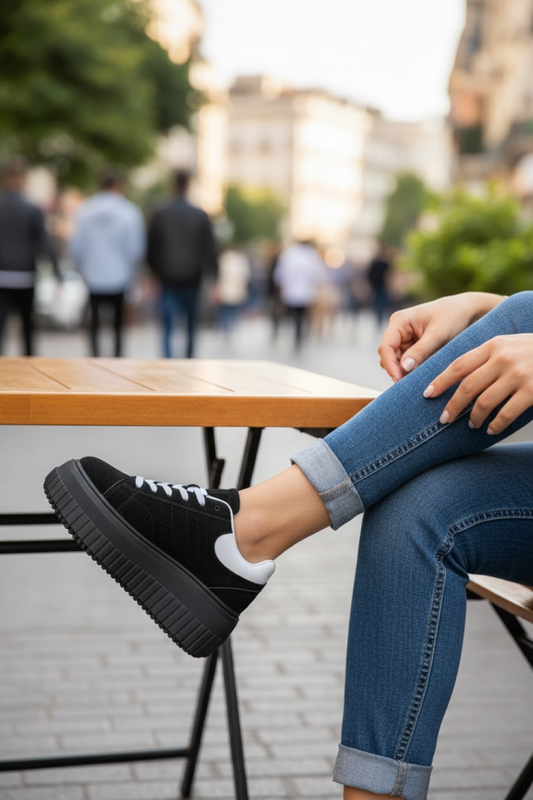 Adidasi dama casual negri ZH12