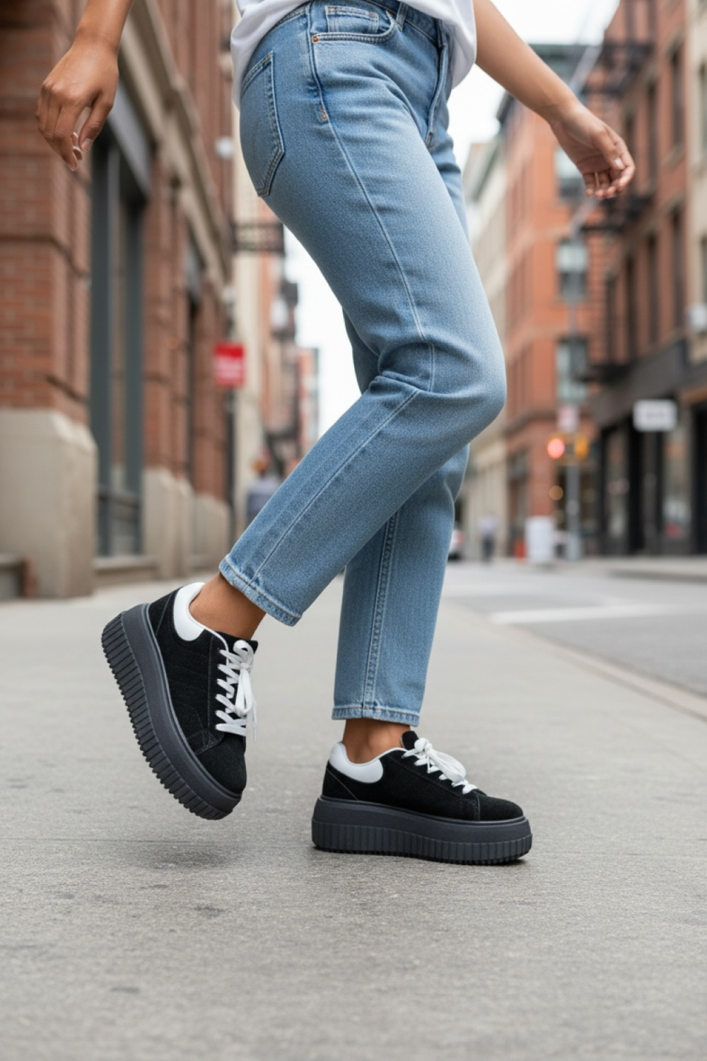 Adidasi dama casual negri ZH12