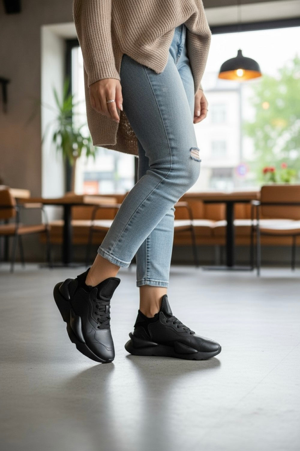 Adidasi dama casual, inalti, negri H9