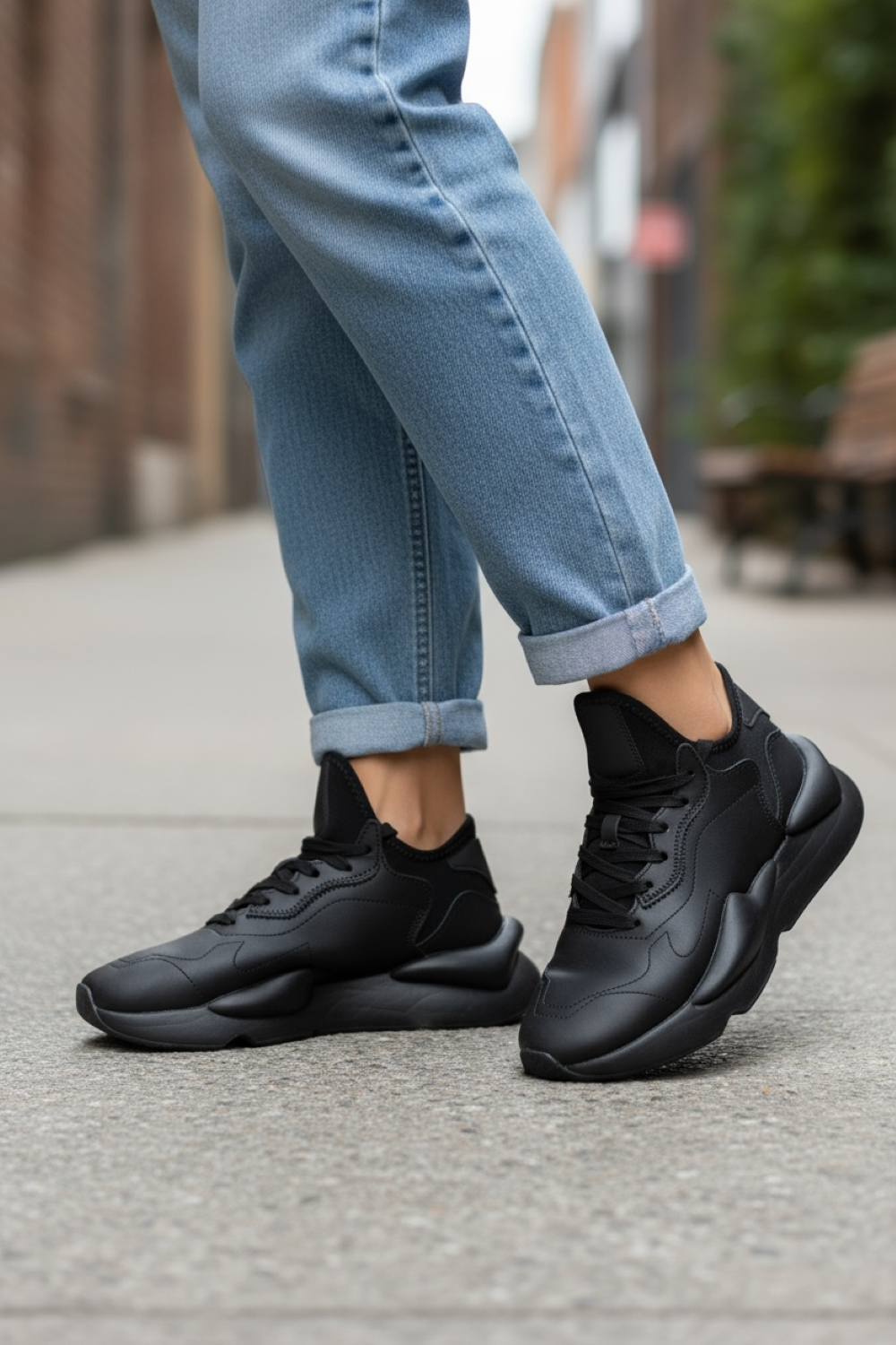 Adidasi dama casual, inalti, negri H9