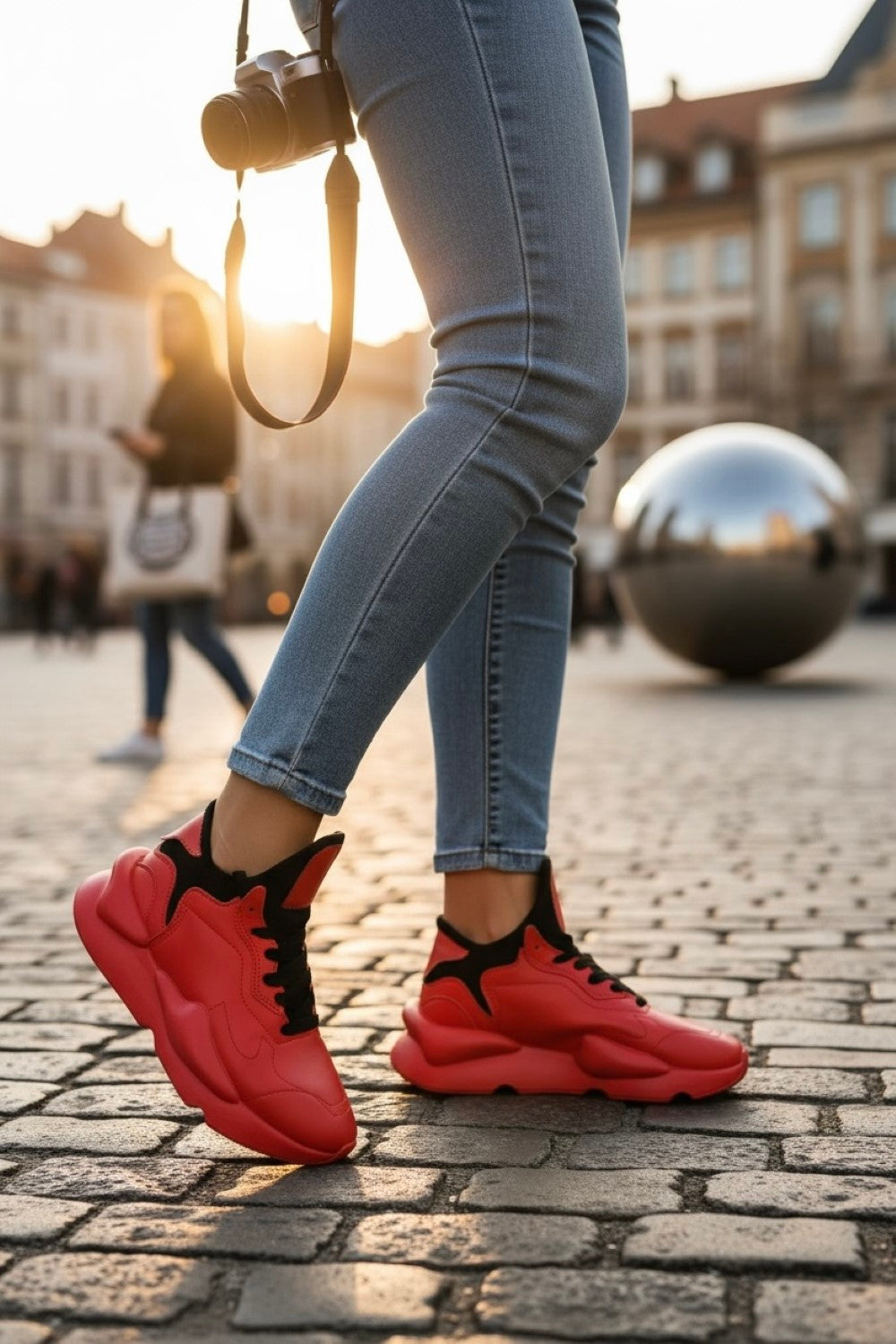 Adidasi dama casual, inalti, rosi H9